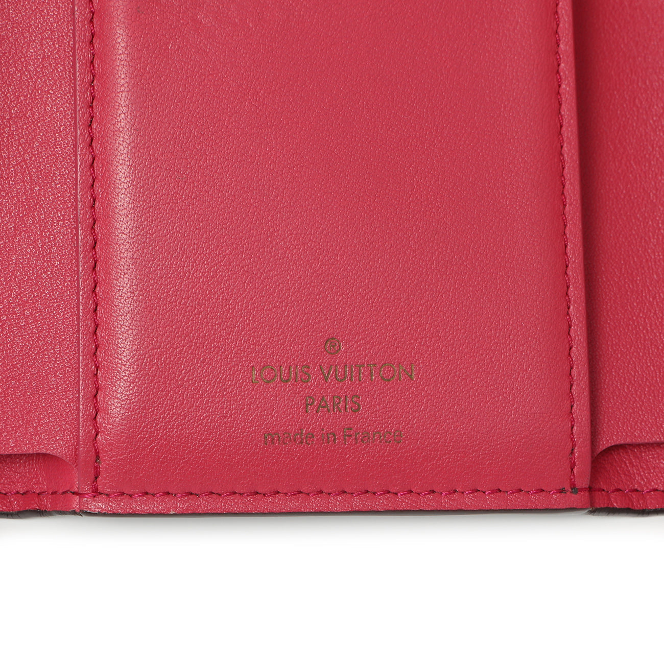 Exclusive Louis Vuitton Black Taurillon Capucines Compact Wallet — Detail View