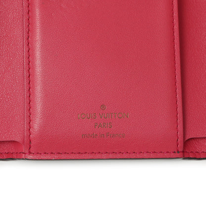 Exclusive Louis Vuitton Black Taurillon Capucines Compact Wallet — Detail View