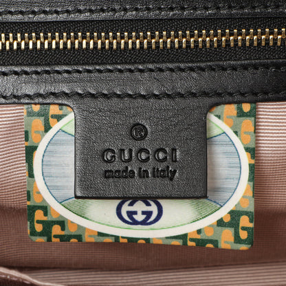 Exclusive Gucci Black Calfskin Medium Rajah Shoulder Bag — Lifestyle View