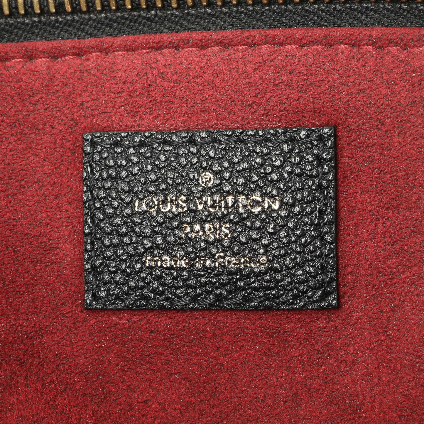 Exclusive Louis Vuitton Black Empreinte Monogram Giant Petit Palais — Alternate View 9