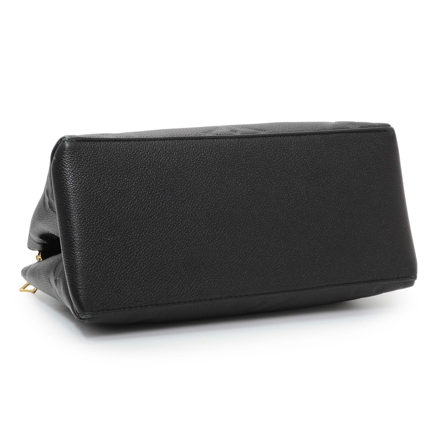 Exclusive Louis Vuitton Black Empreinte Monogram Giant Petit Palais — Back View