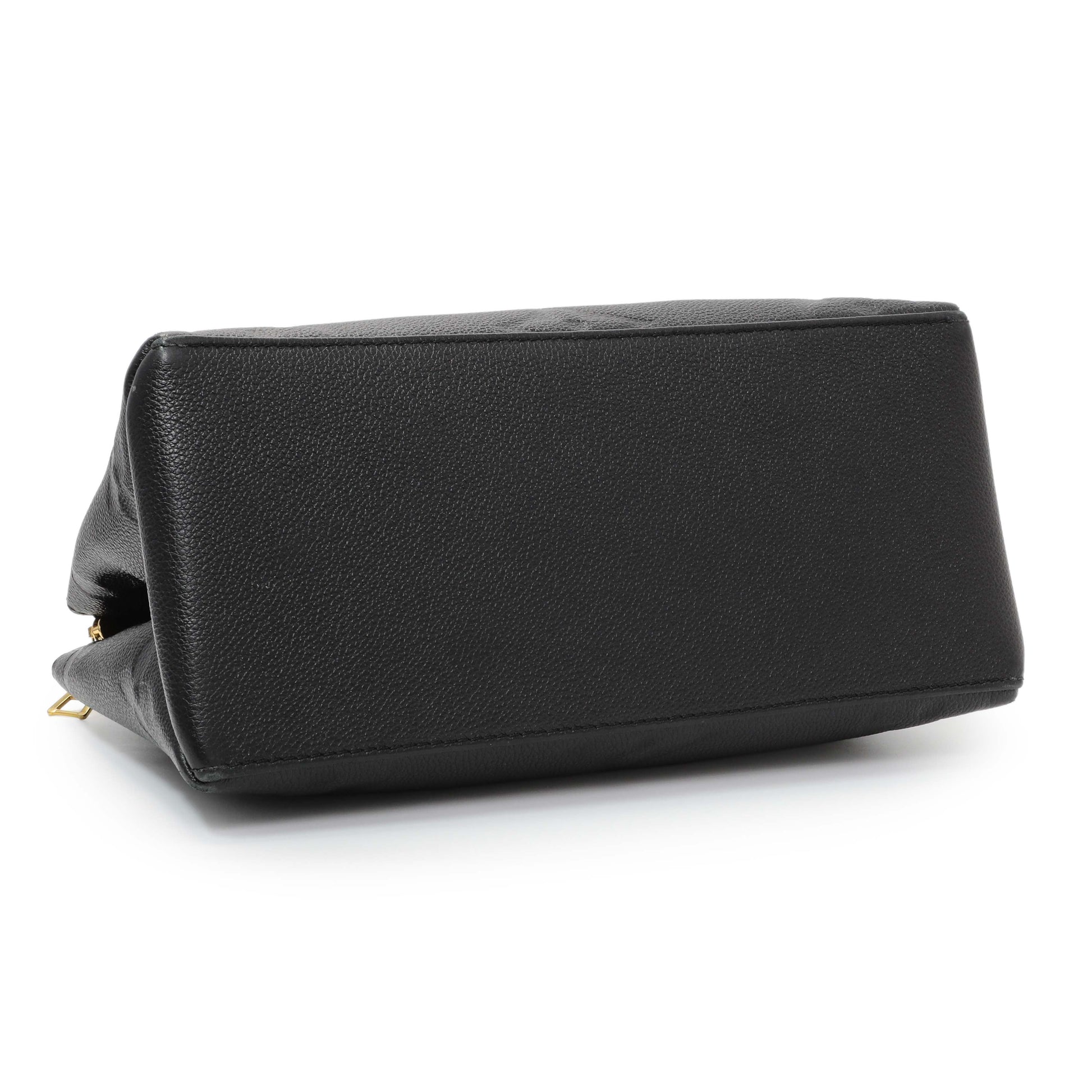 Exclusive Louis Vuitton Black Empreinte Monogram Giant Petit Palais — Back View
