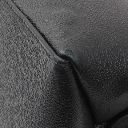 Exclusive Louis Vuitton Black Empreinte Monogram Giant Petit Palais — Detail View
