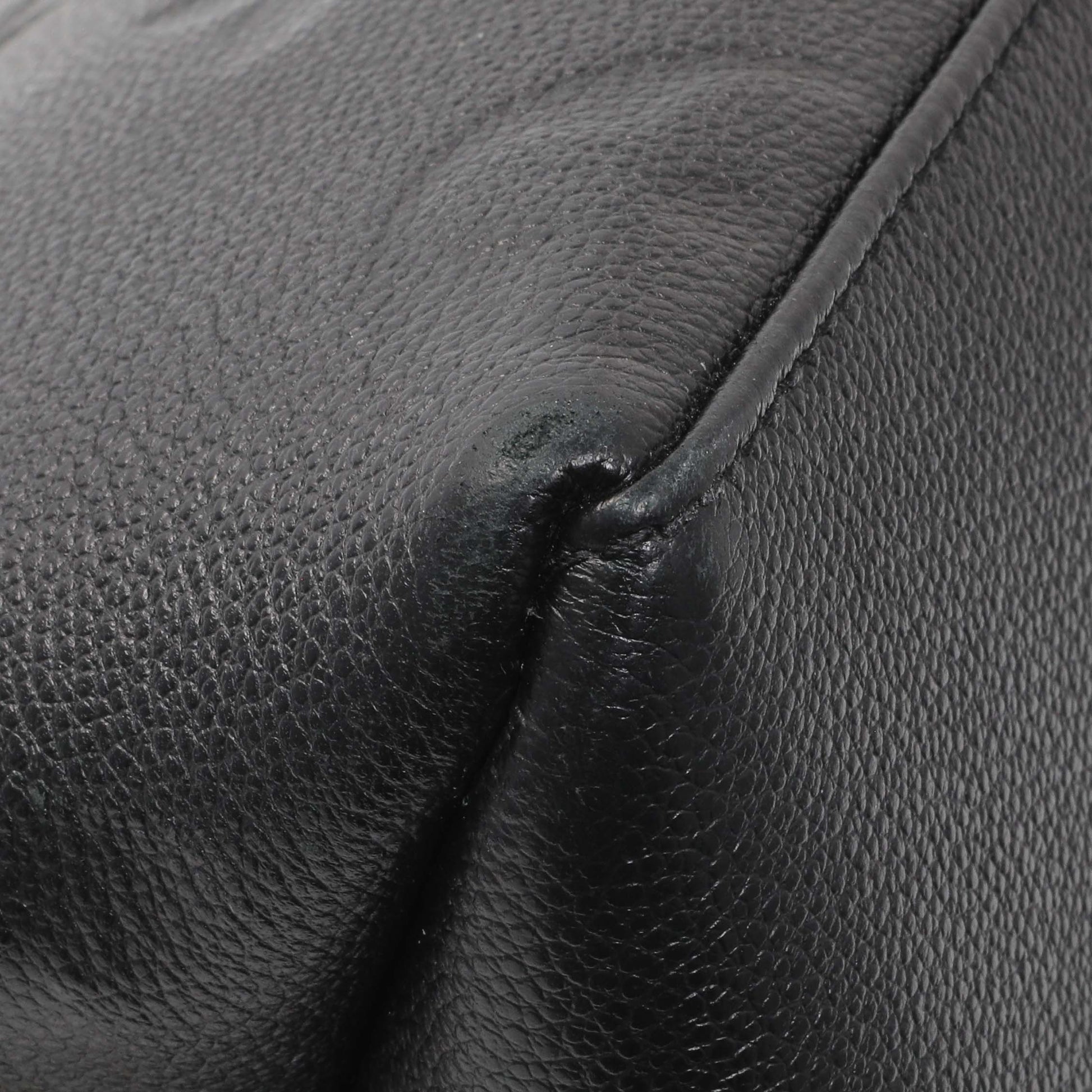 Exclusive Louis Vuitton Black Empreinte Monogram Giant Petit Palais — Lifestyle View