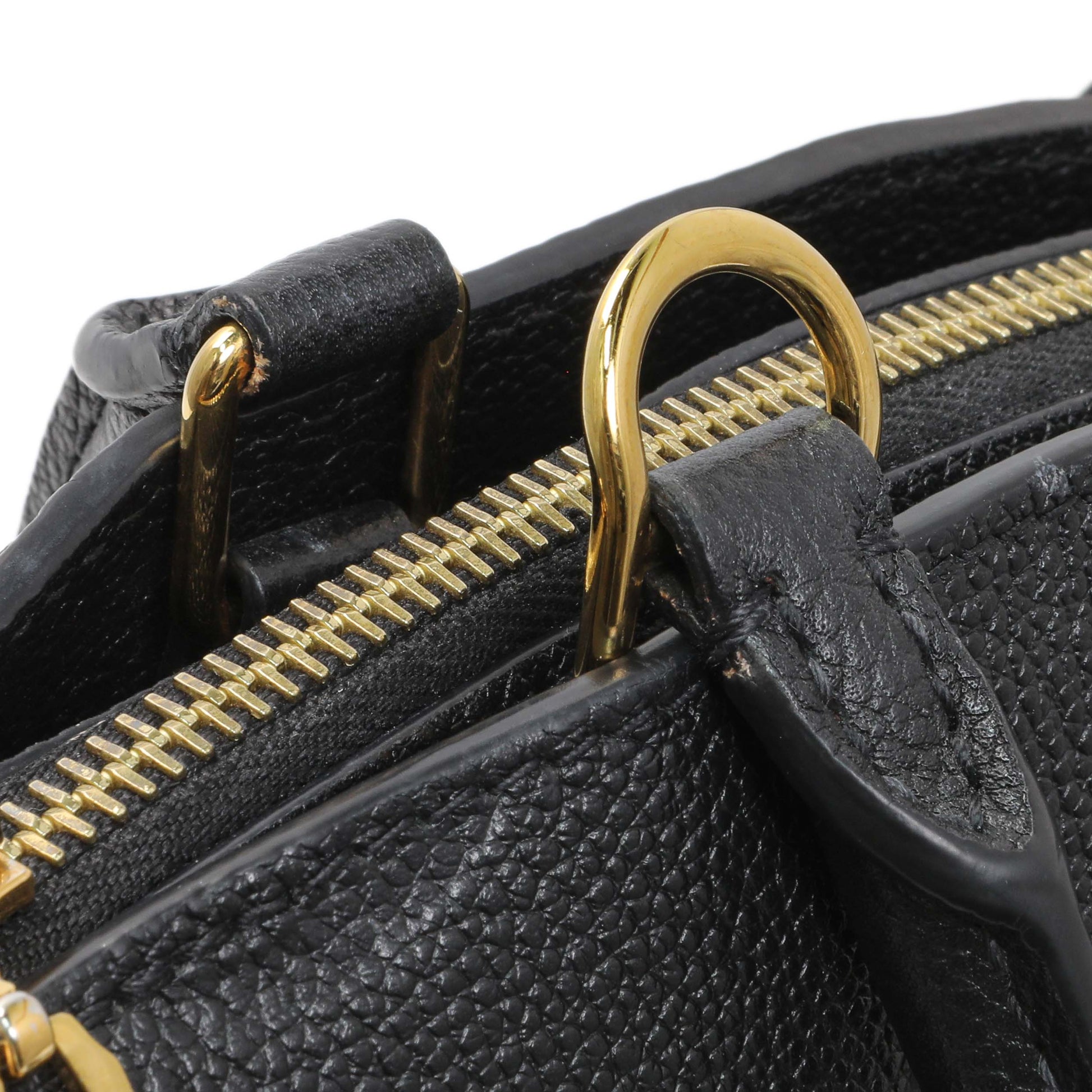Exclusive Louis Vuitton Black Empreinte Monogram Giant Petit Palais — Alternate View 12