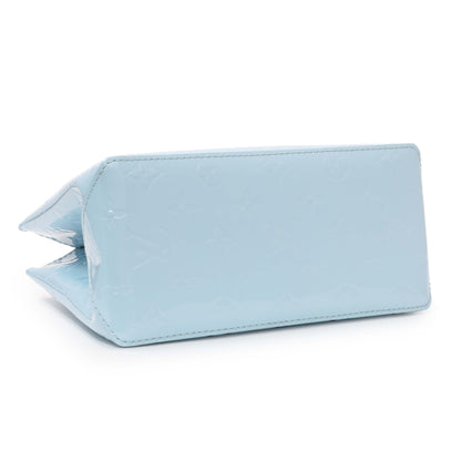 Exclusive Louis Vuitton Sky Blue Vernis Reade PM NM — Back View