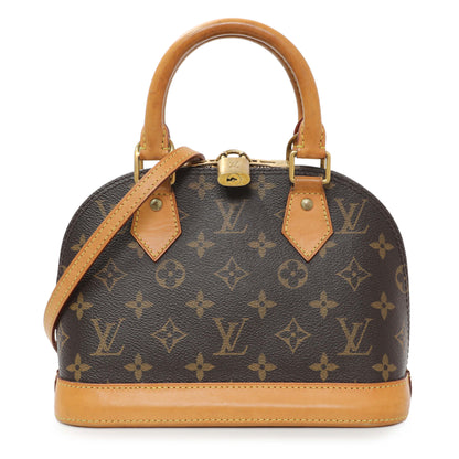 Exclusive Louis Vuitton Monogram Alma BB — Front View