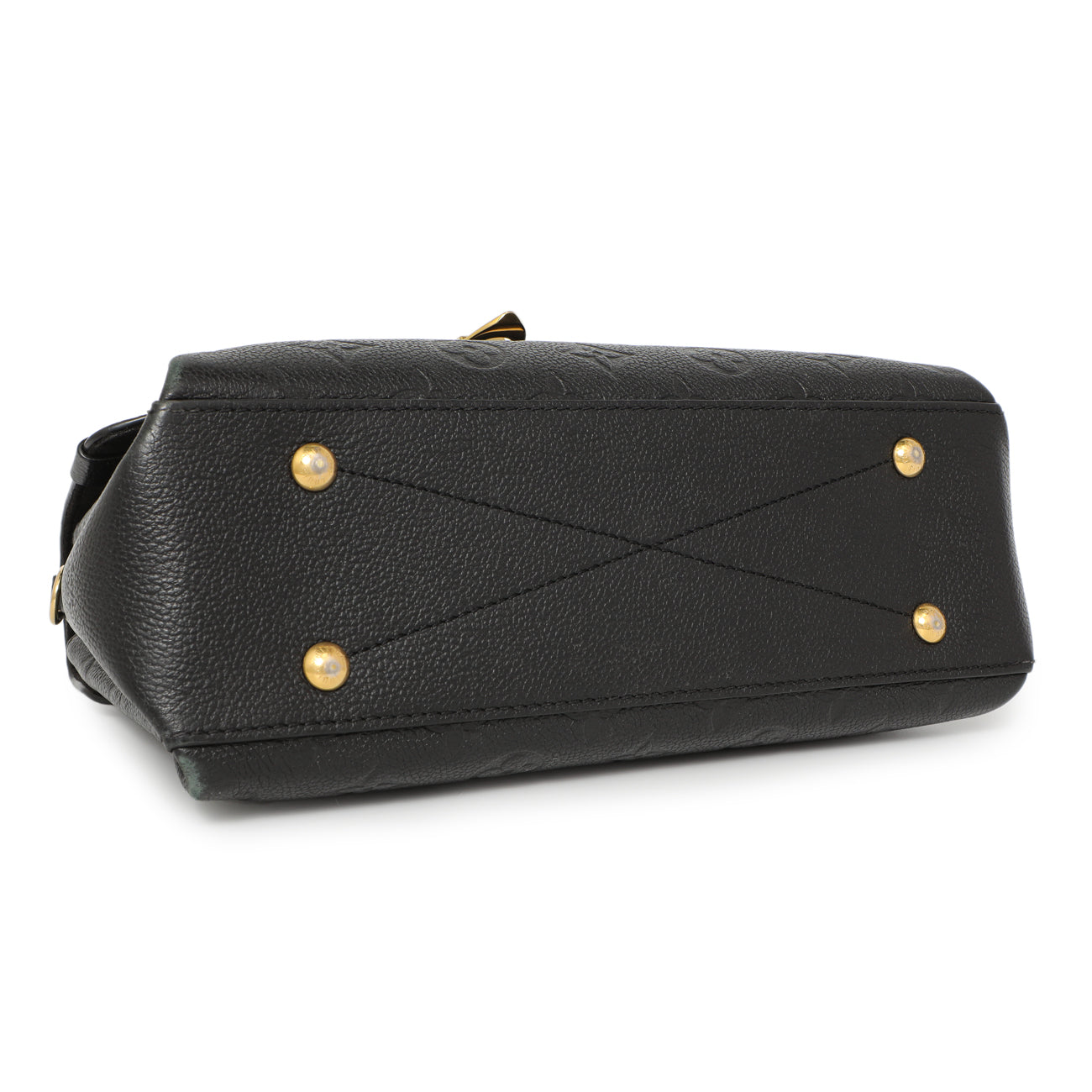 Exclusive Louis Vuitton Black Empreinte Georges BB — Back View