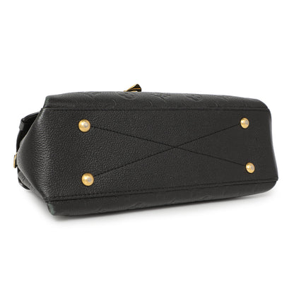 Exclusive Louis Vuitton Black Empreinte Georges BB — Back View