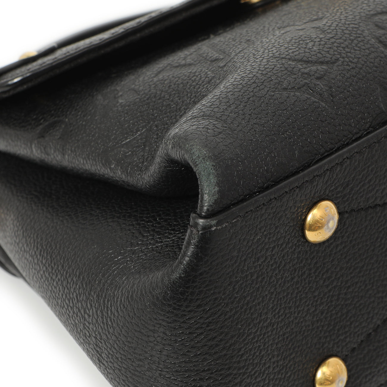 Exclusive Louis Vuitton Black Empreinte Georges BB — Top View