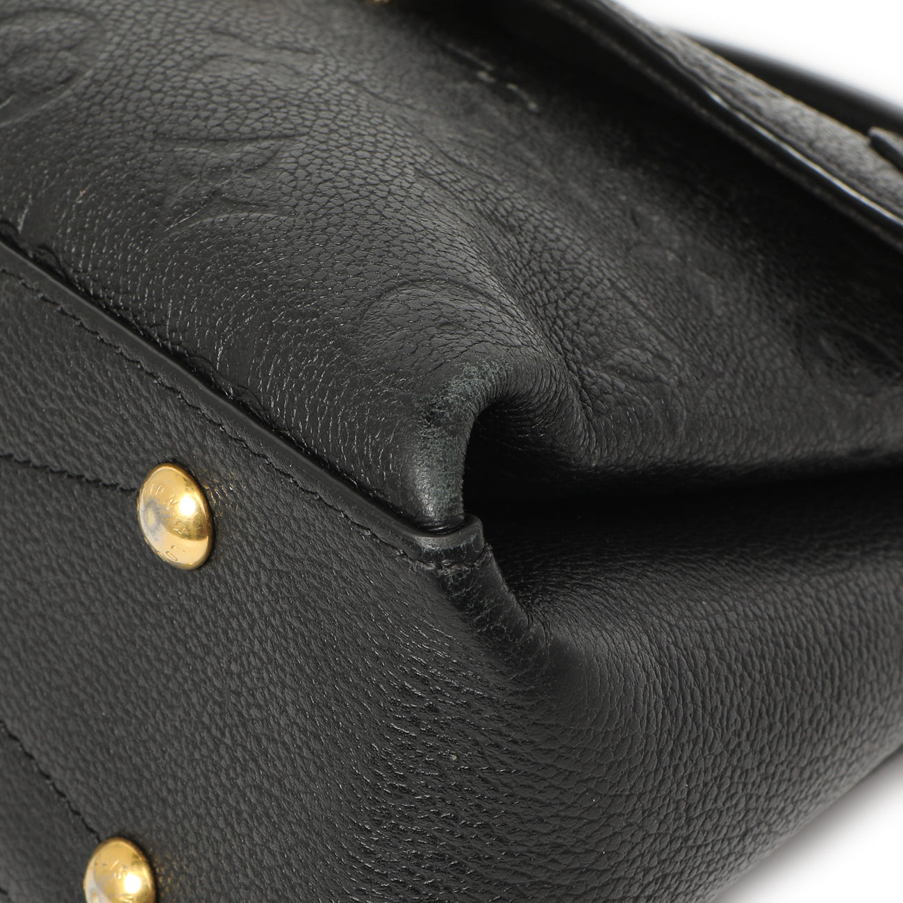 Exclusive Louis Vuitton Black Empreinte Georges BB — Detail View