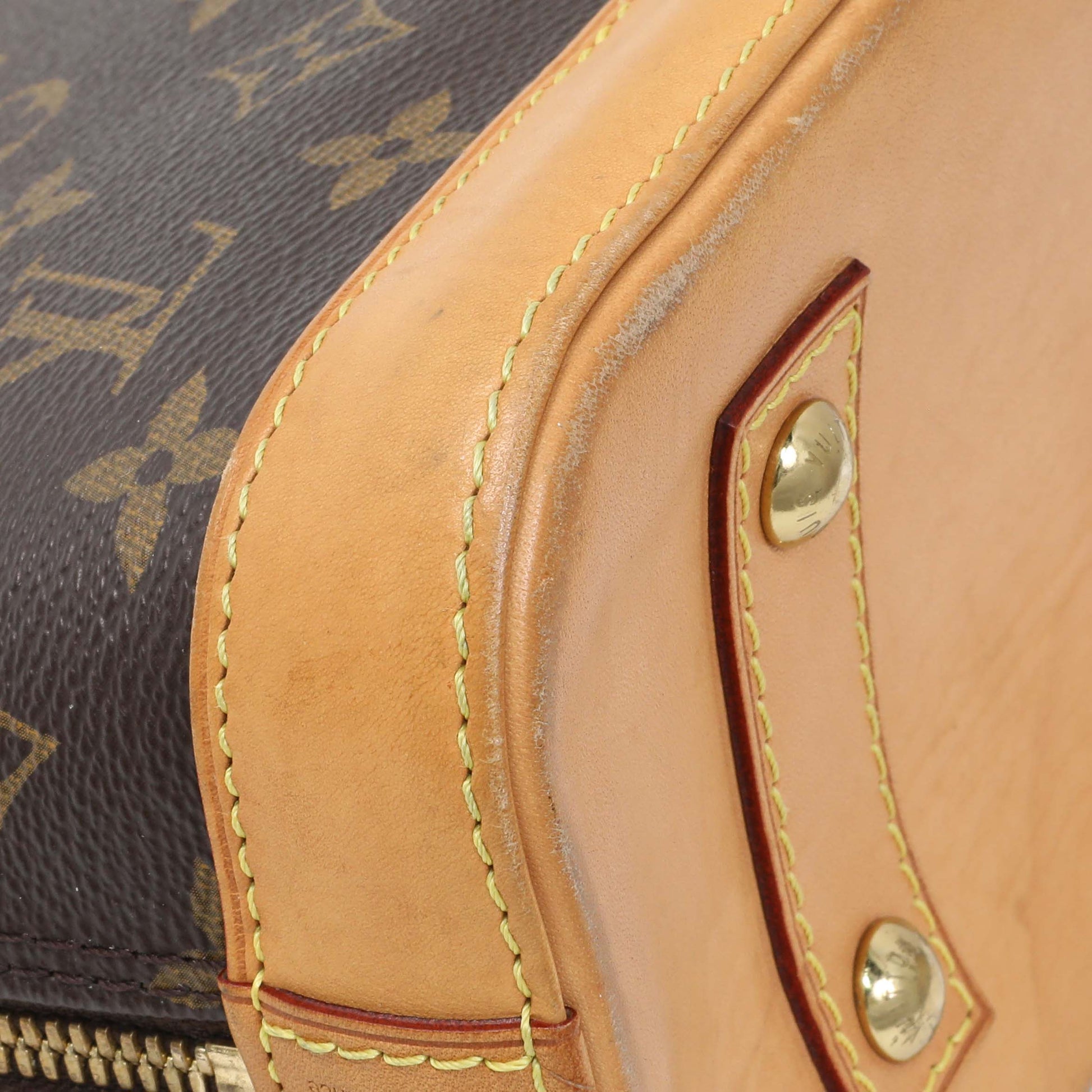 Exclusive Louis Vuitton Monogram Alma BB — Top View