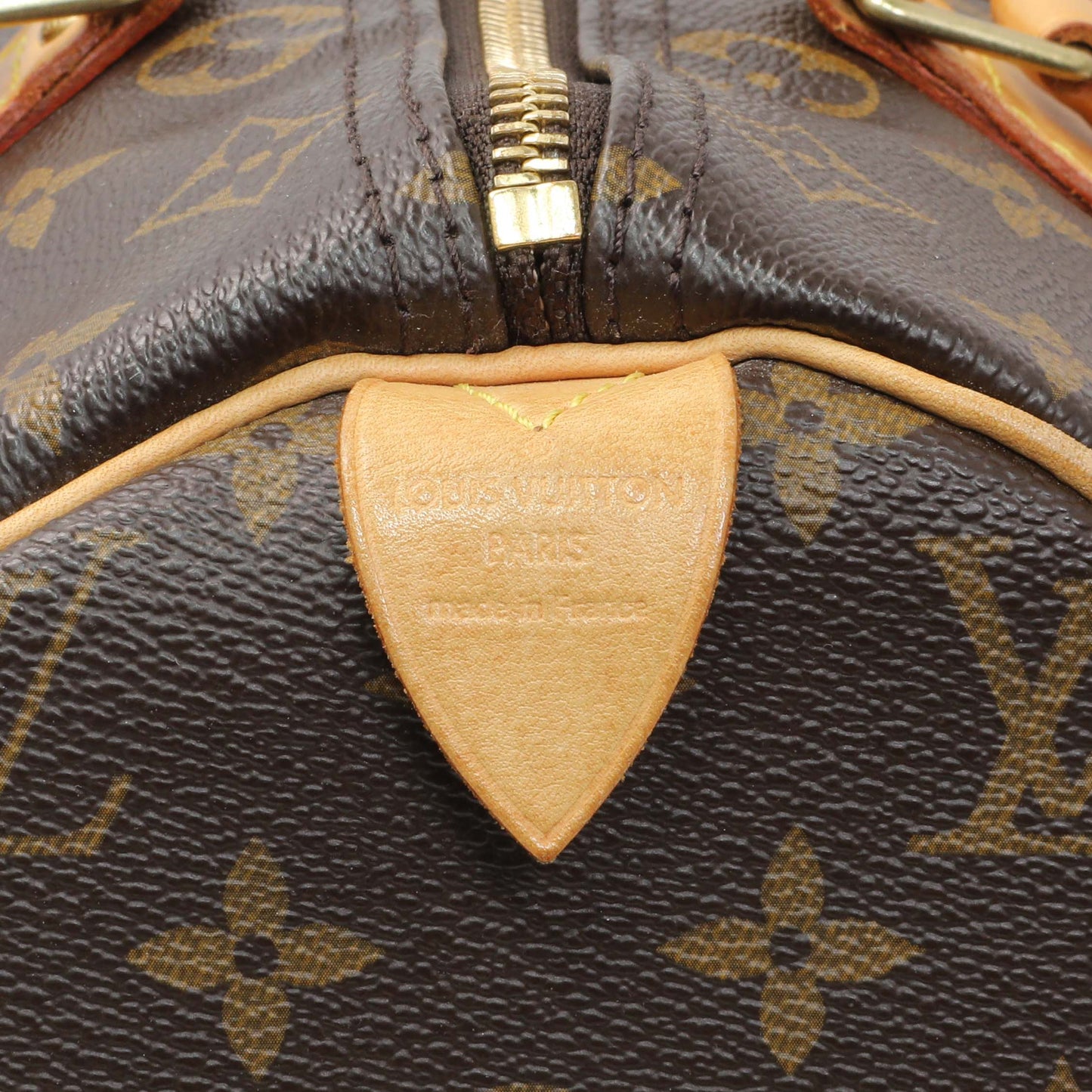 Exclusive Louis Vuitton Monogram Speedy 30 — Detail View