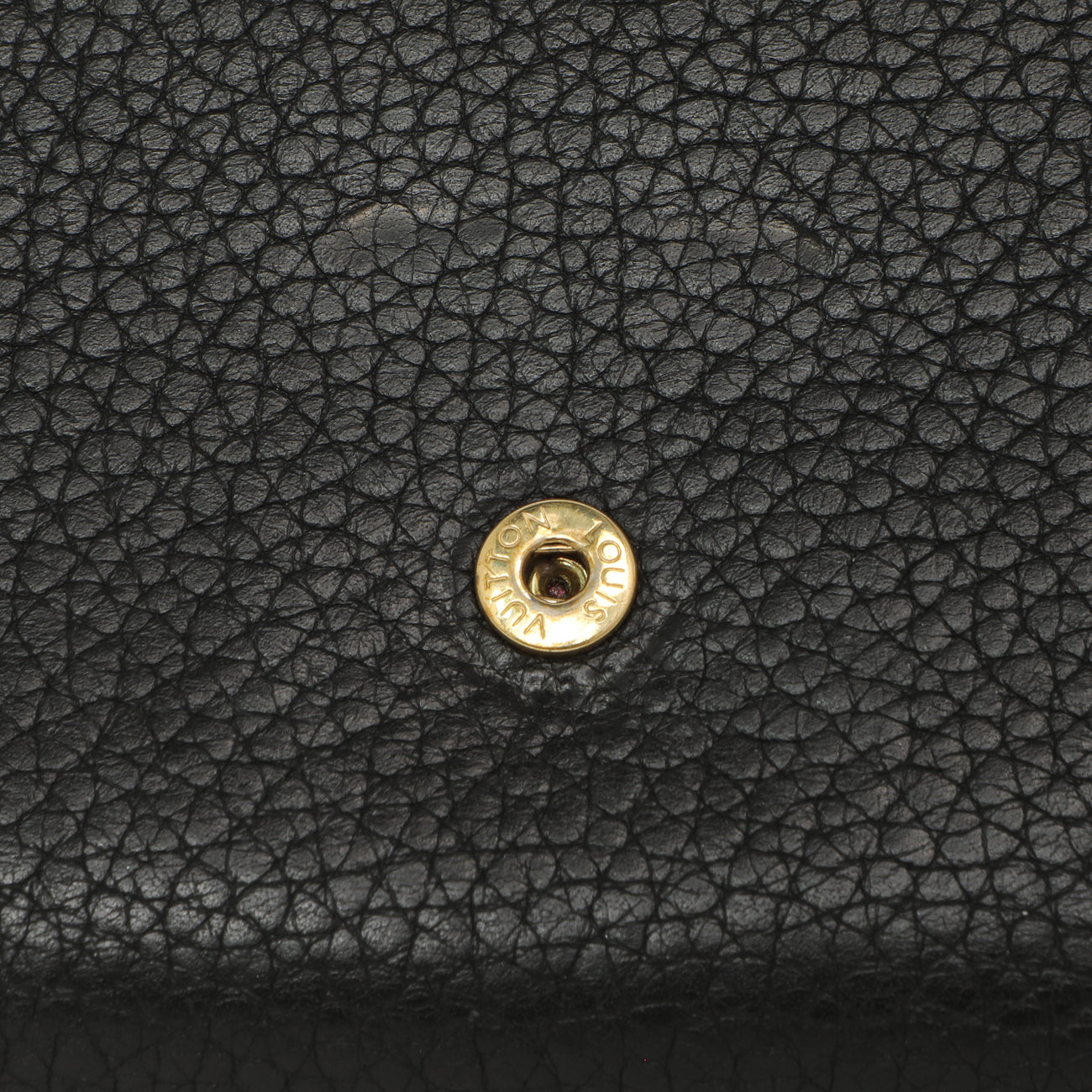 Exclusive Louis Vuitton Black Taurillon Capucines Compact Wallet — Alternate View 9