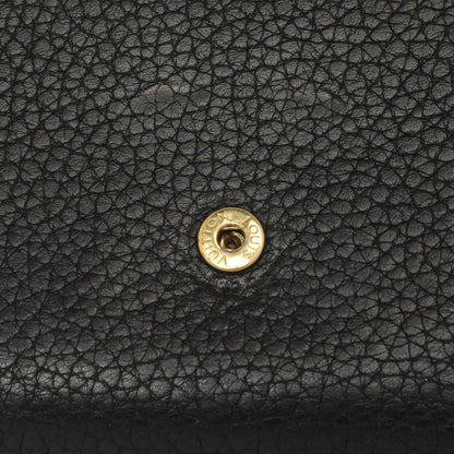 Exclusive Louis Vuitton Black Taurillon Capucines Compact Wallet — Alternate View 9