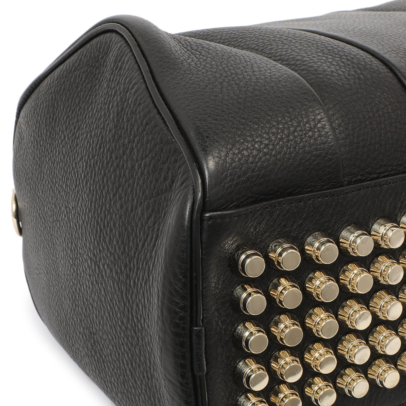Exclusive Alexander Wang Black Pebbled Lambskin Rocco — Top View