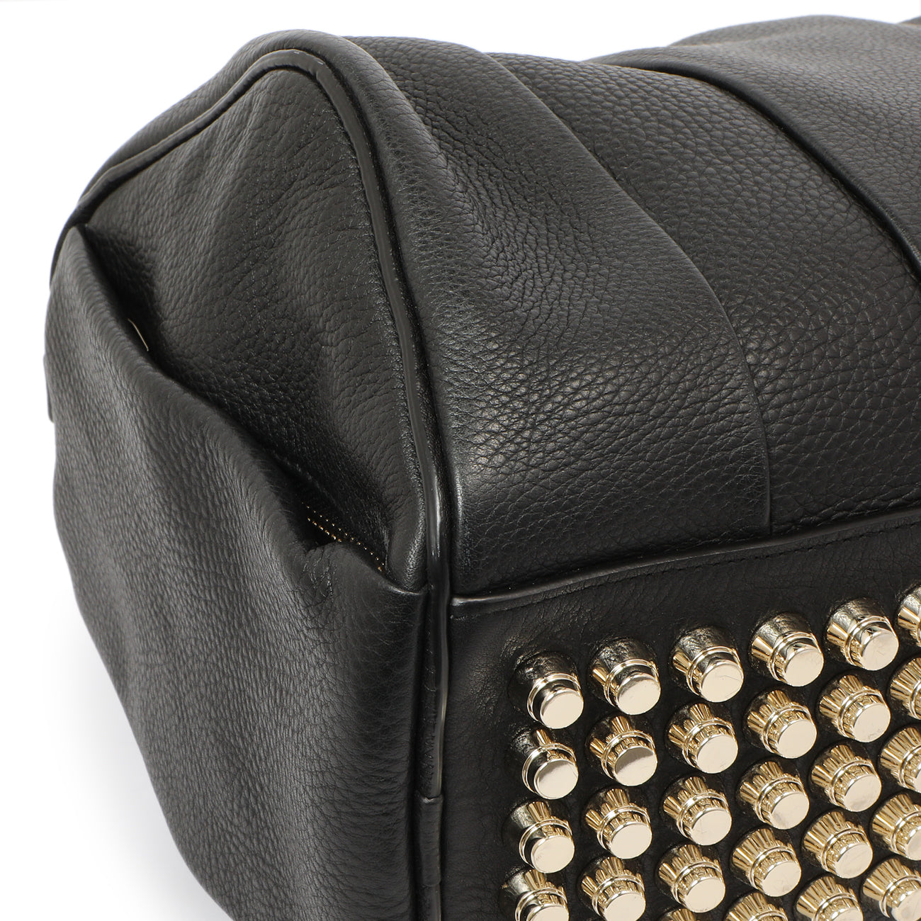 Exclusive Alexander Wang Black Pebbled Lambskin Rocco — Lifestyle View