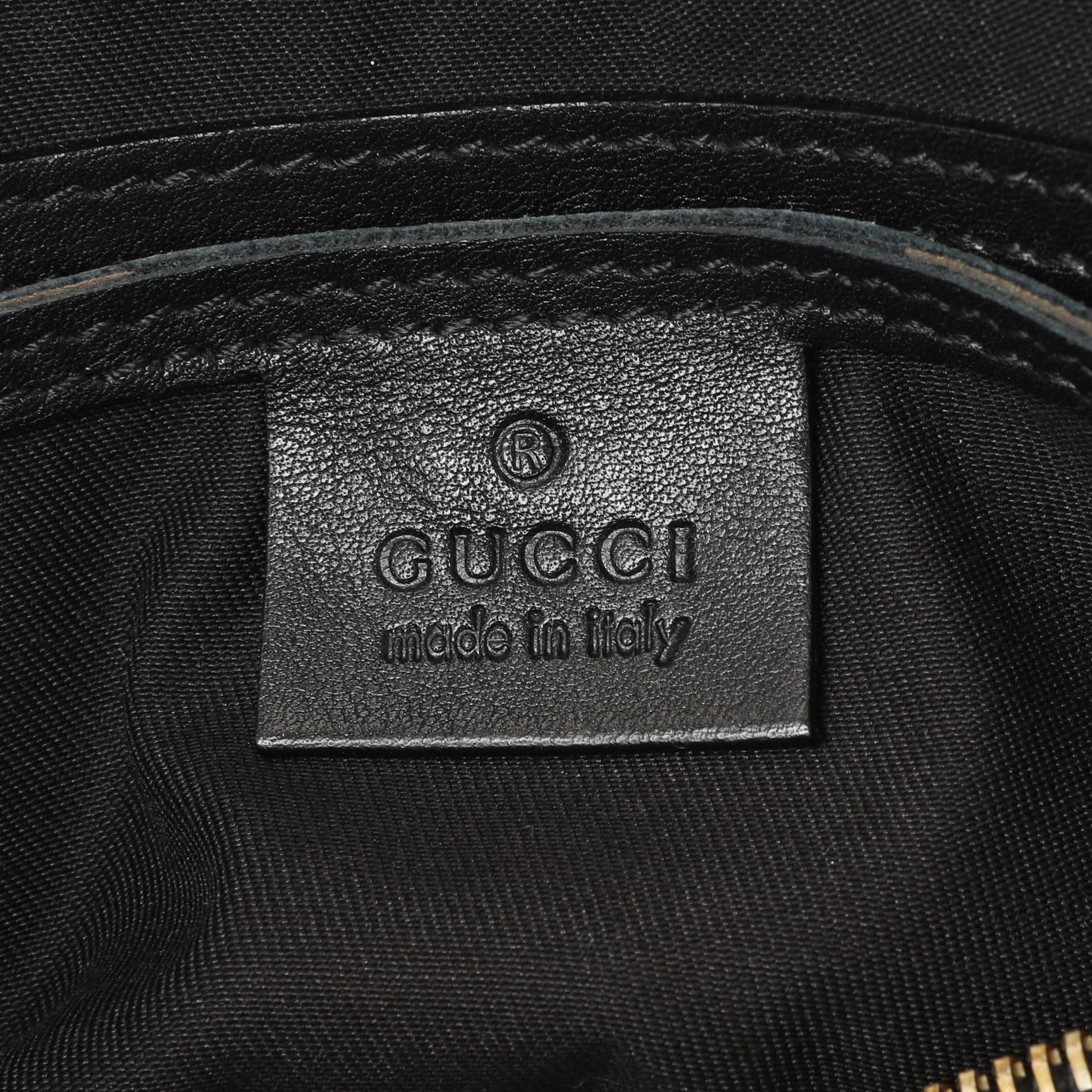 Exclusive Gucci Crystal Monogram Joy Boston Bag — Detail View