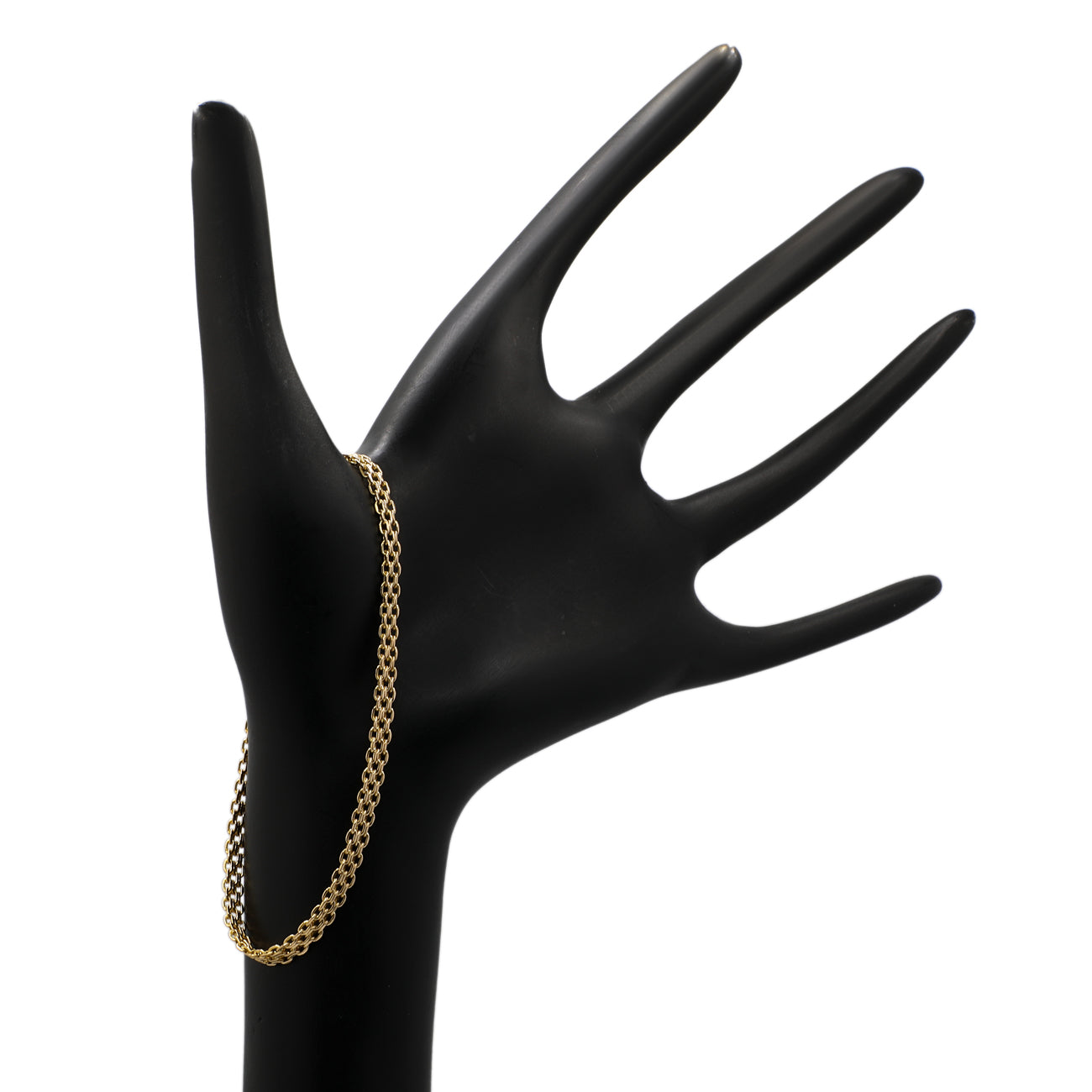 Exclusive 18K Yellow Gold Bracelet — Back View