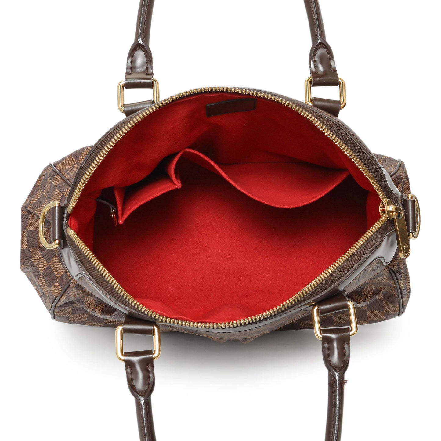 Exclusive Louis Vuitton Damier Ebene Trevi PM — Top View