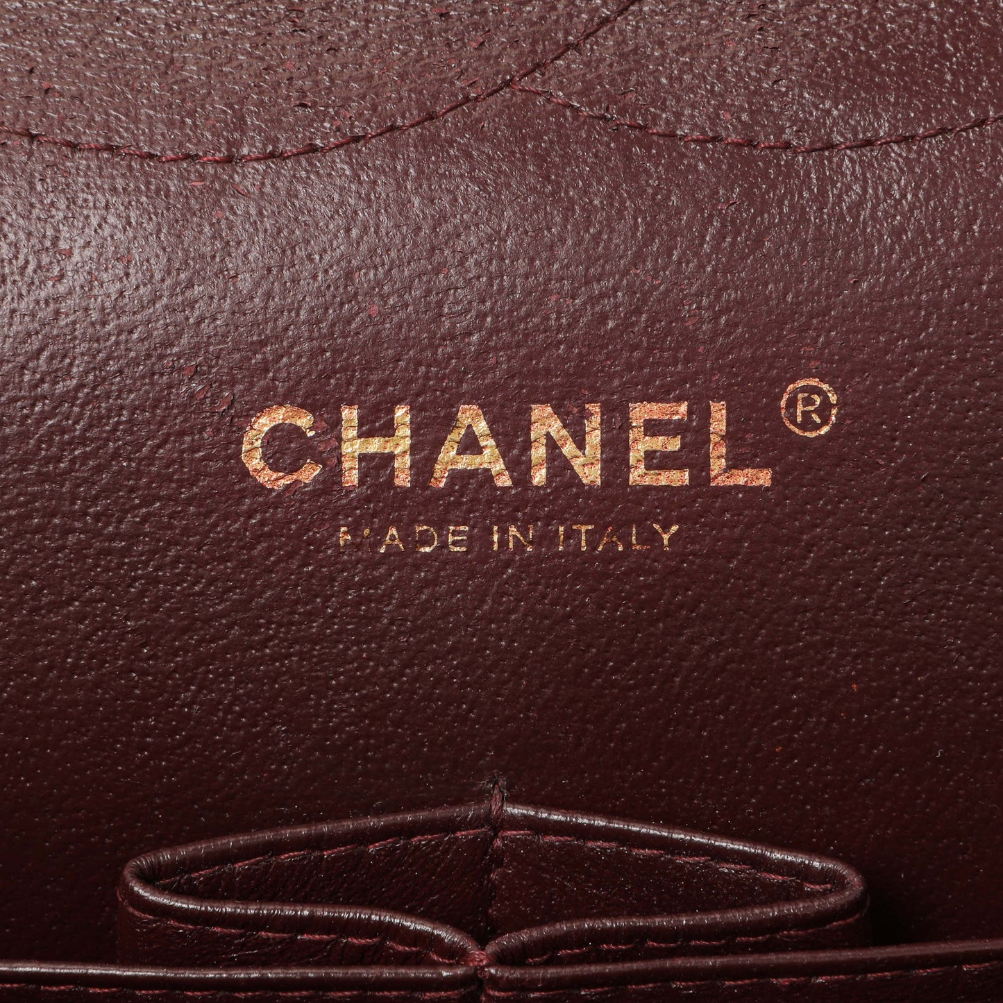 Exclusive Chanel Black Quilted Caviar Jumbo Double Flap — Alternate View 9