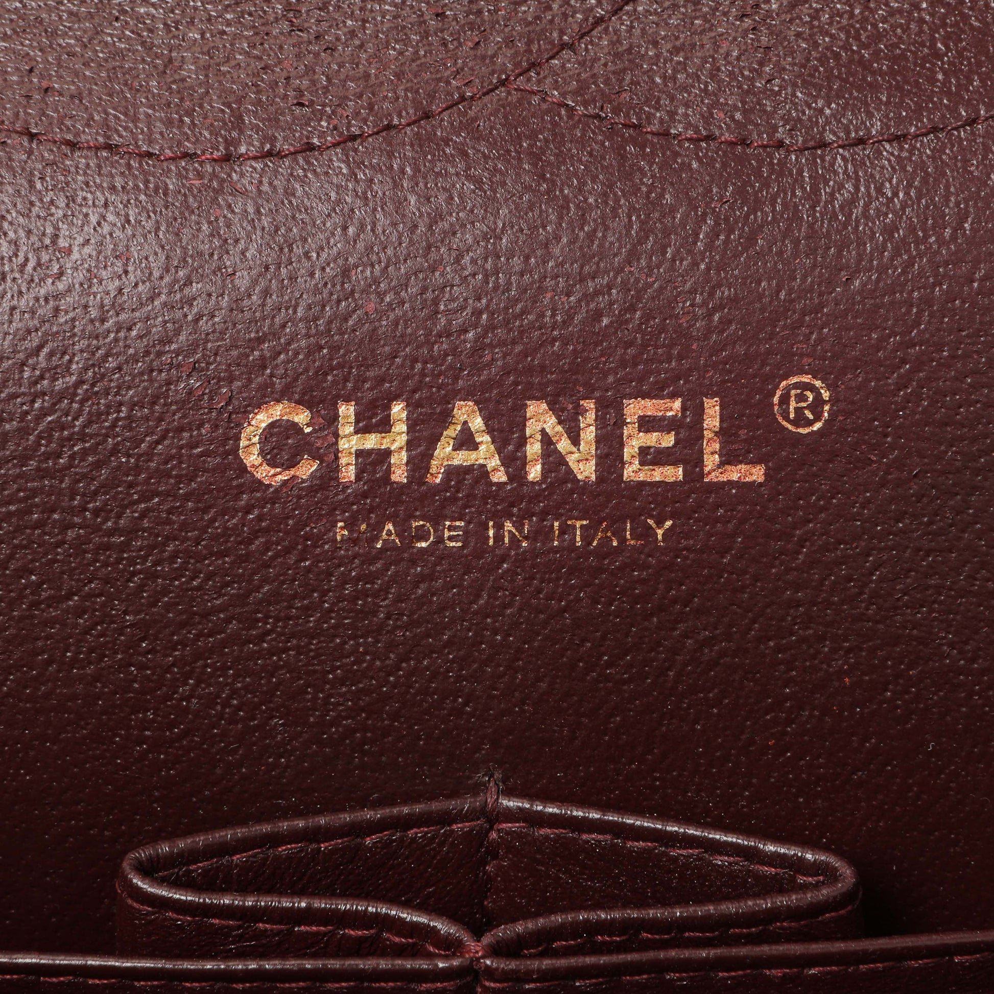 Exclusive Chanel Black Quilted Caviar Jumbo Double Flap — Alternate View 9