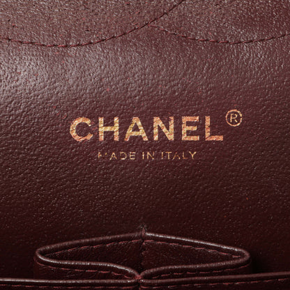Exclusive Chanel Black Quilted Caviar Jumbo Double Flap — Alternate View 9