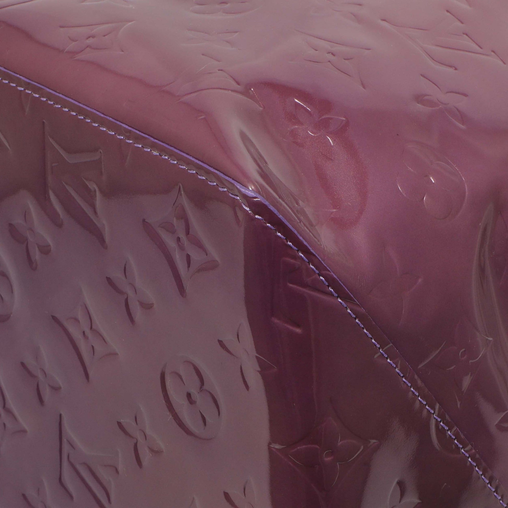 Exclusive Louis Vuitton Purple Vernis Reade GM — Alternate View 7