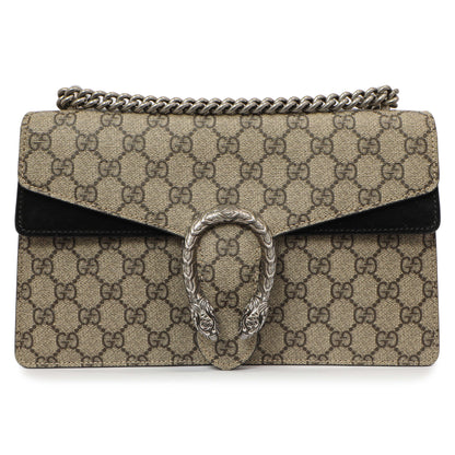 Exclusive Gucci GG Supreme Monogram Small Dionysus — Side View