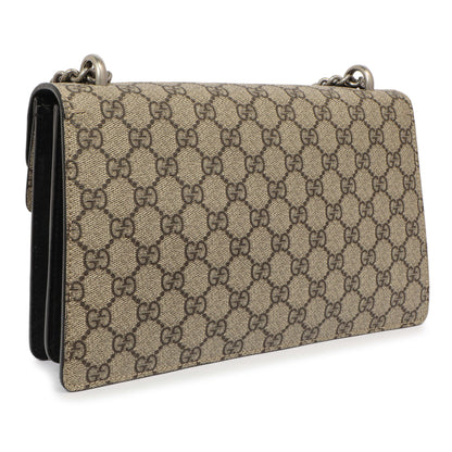 Exclusive Gucci GG Supreme Monogram Small Dionysus — Back View