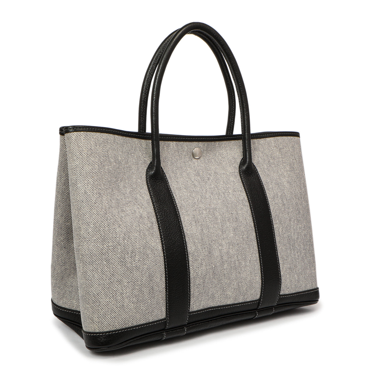 Exclusive Hermes Buffle Skipper Toile Garden Party 36 — Side View
