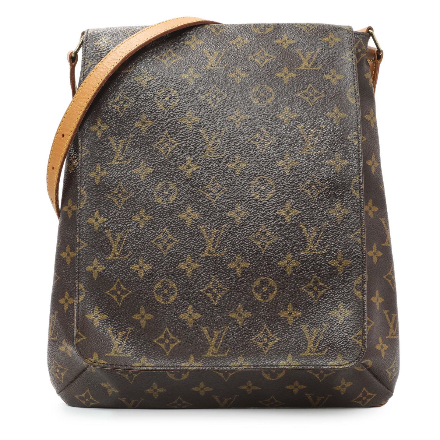 Exclusive Louis Vuitton Monogram Musette GM — Front View