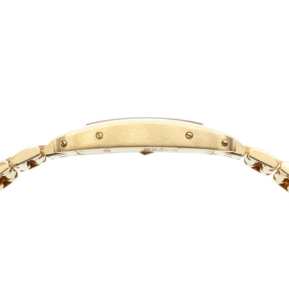 Exclusive Cartier 18K Yellow Gold Tank Americaine W26015K2 — Back View