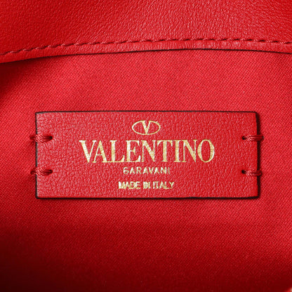 Exclusive Valentino Smooth Calfskin Mini VRing Crossbody Bag — Detail View