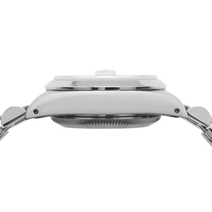 Exclusive Rolex Stainless Steel Oyster Perpetual Date 69160 — Back View
