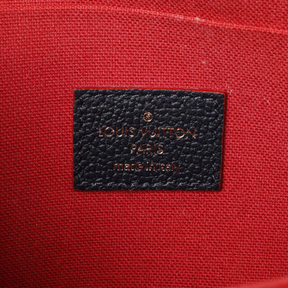 Exclusive Louis Vuitton Marine Rouge Empreinte Felicie Pochette — Lifestyle View