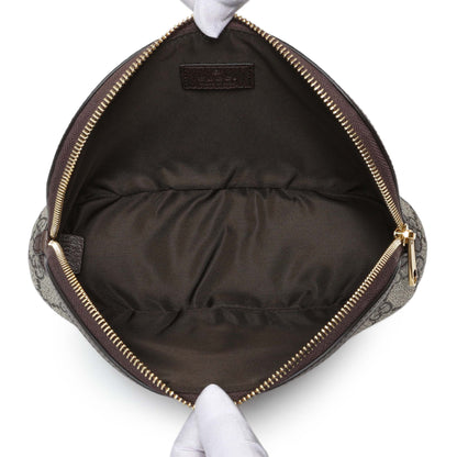 Exclusive Gucci GG Supreme Monogram Ophidia Cosmetic Case — Top View