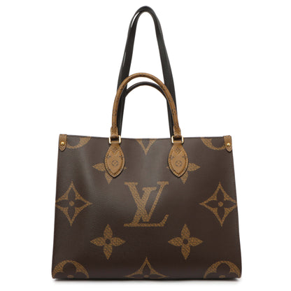 Exclusive Louis Vuitton Reverse Monogram Giant Onthego MM — Front View