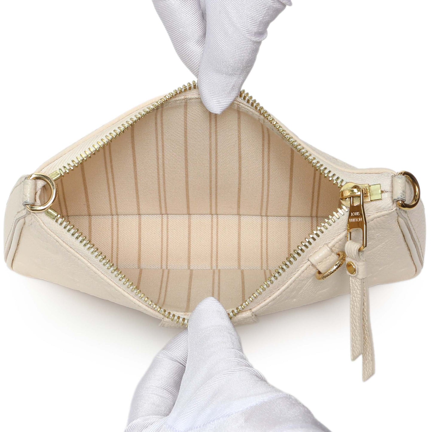 Exclusive Louis Vuitton Empreinte Easy Pouch On Strap — Top View