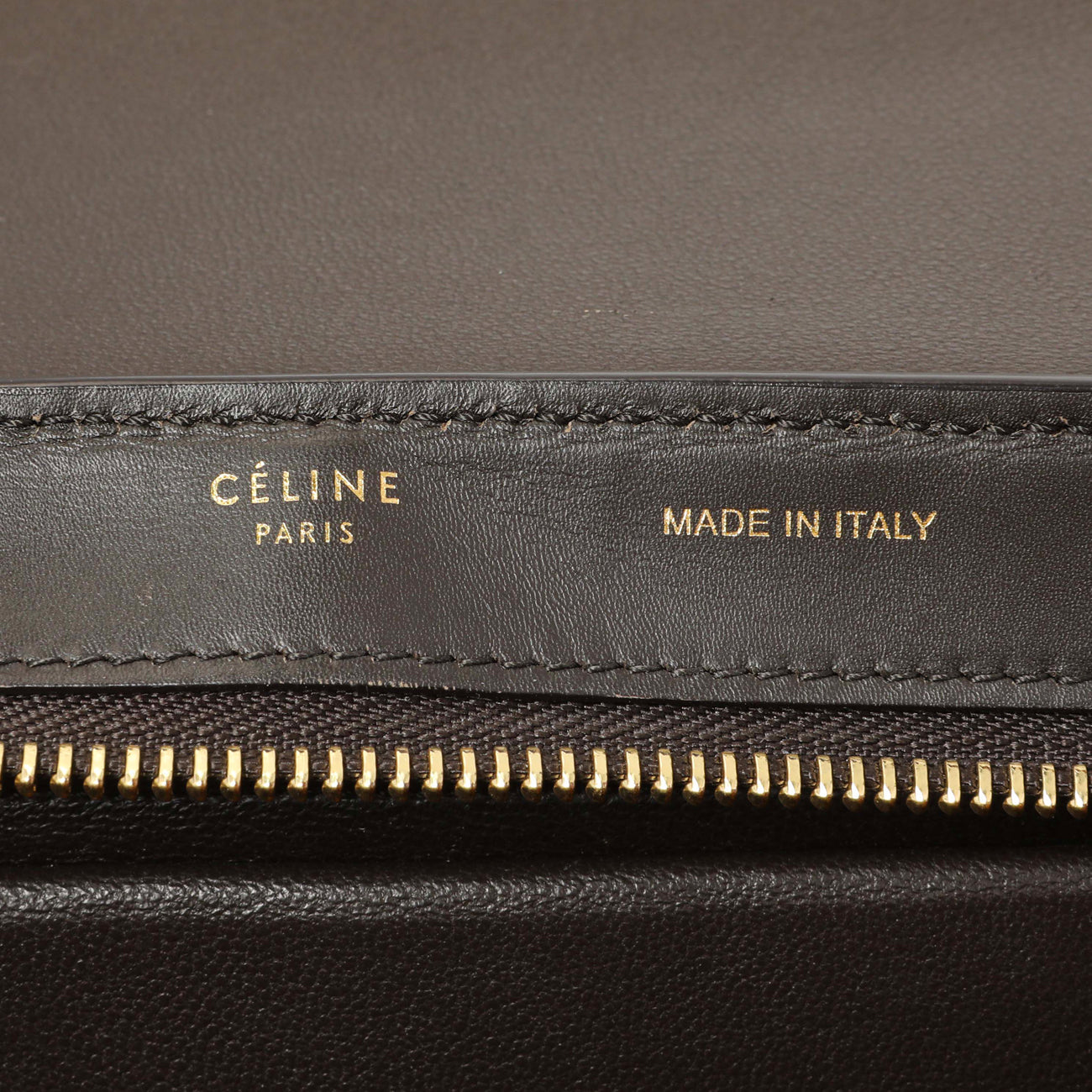Exclusive Celine Tricolor Calfskin Small Trapeze — Alternate View 9