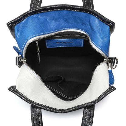 Exclusive Balenciaga Agneau XS Bazar Shopper Tote — Top View