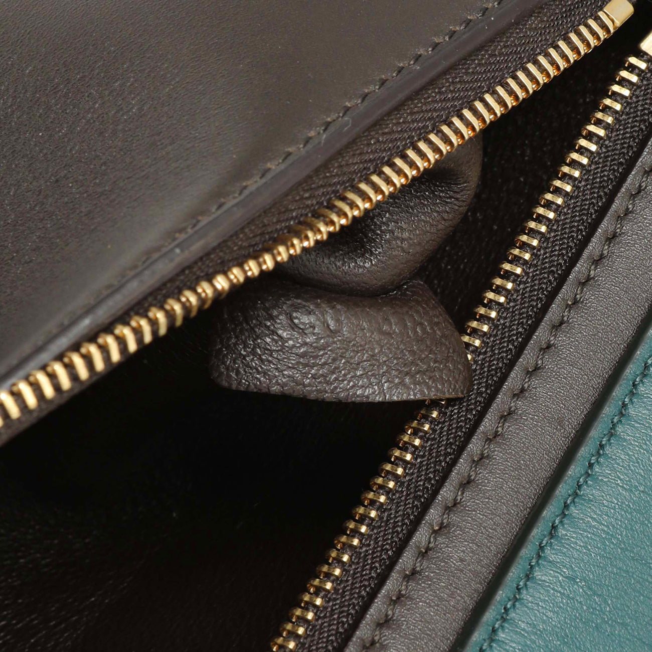 Exclusive Celine Tricolor Calfskin Small Trapeze — Alternate View 10