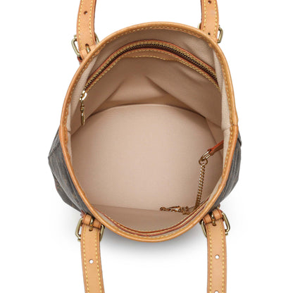 Exclusive Louis Vuitton Monogram Petit Bucket 23 — Top View
