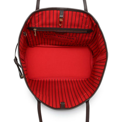 Exclusive Louis Vuitton Damier Ebene Neo Neverfull MM — Top View