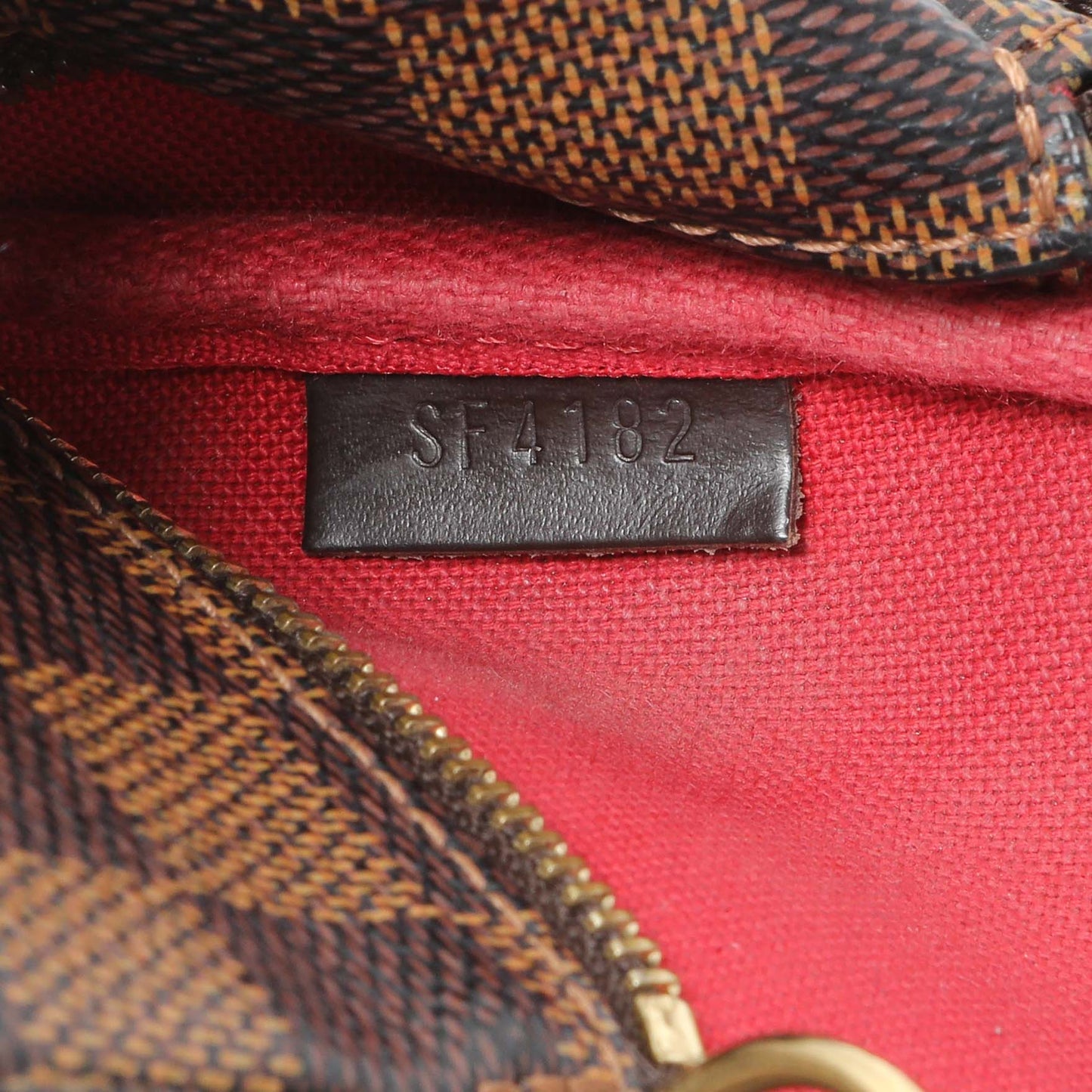 Exclusive Louis Vuitton Damier Ebene Mini Pochette Accessories — Lifestyle View