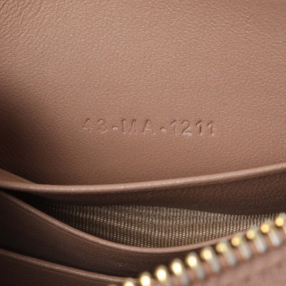 Exclusive Christian Dior Calfskin Cannage Caro Zipped Pouch With Chain — Alternate View 10