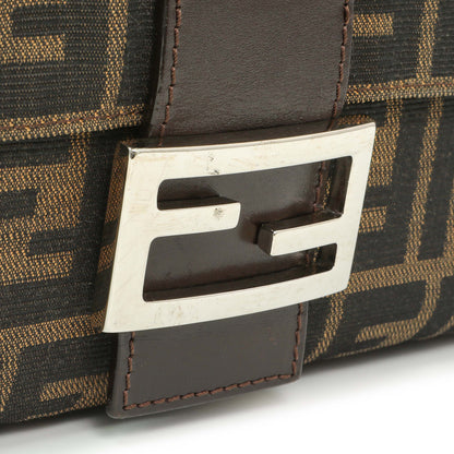 Exclusive Fendi Zucca Mama Baguette Zip Shoulder Bag — Alternate View 11