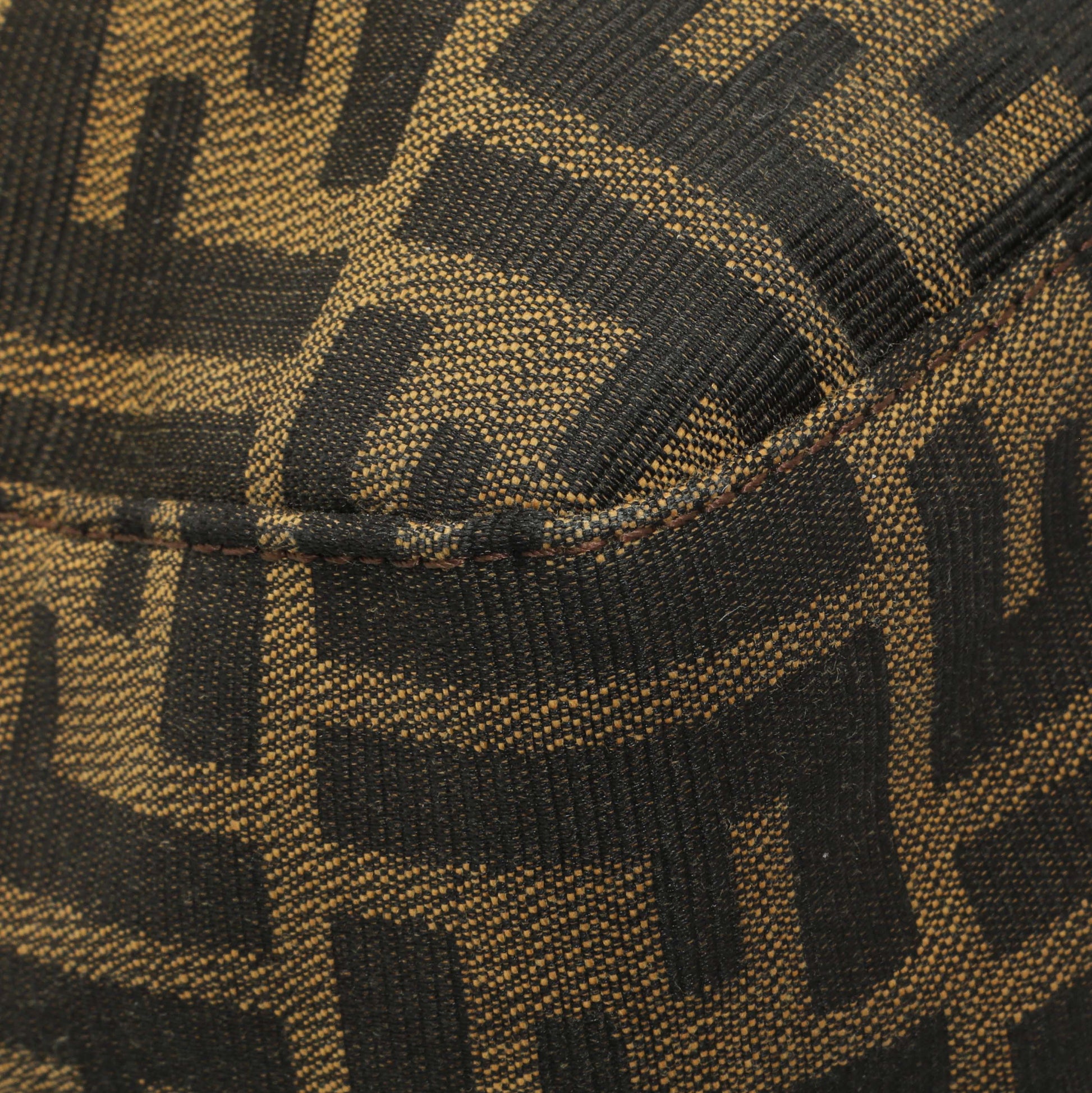 Exclusive Fendi Zucca Mama Baguette Zip Shoulder Bag — Lifestyle View