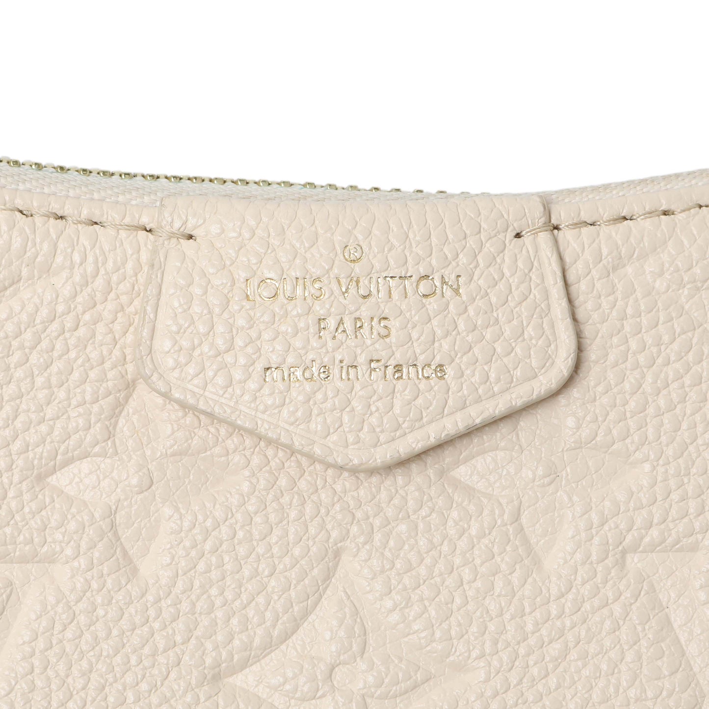 Exclusive Louis Vuitton Empreinte Easy Pouch On Strap — Detail View