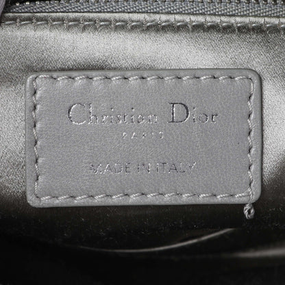 Exclusive Christian Dior Satin Crystal Cannage Mini Lady Dior — Alternate View 9